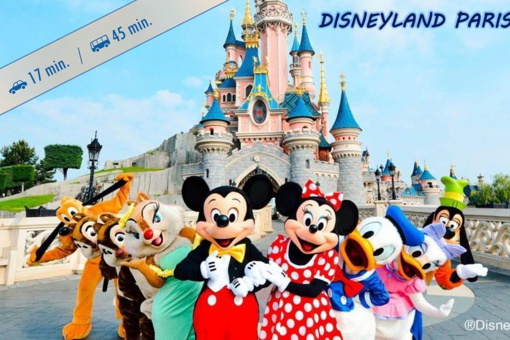 Pause Entre Deux Meaux ► Proche Disneyland Paris ► Wifi ► Netflix ► 24/24H Penchard Kültér fotó
